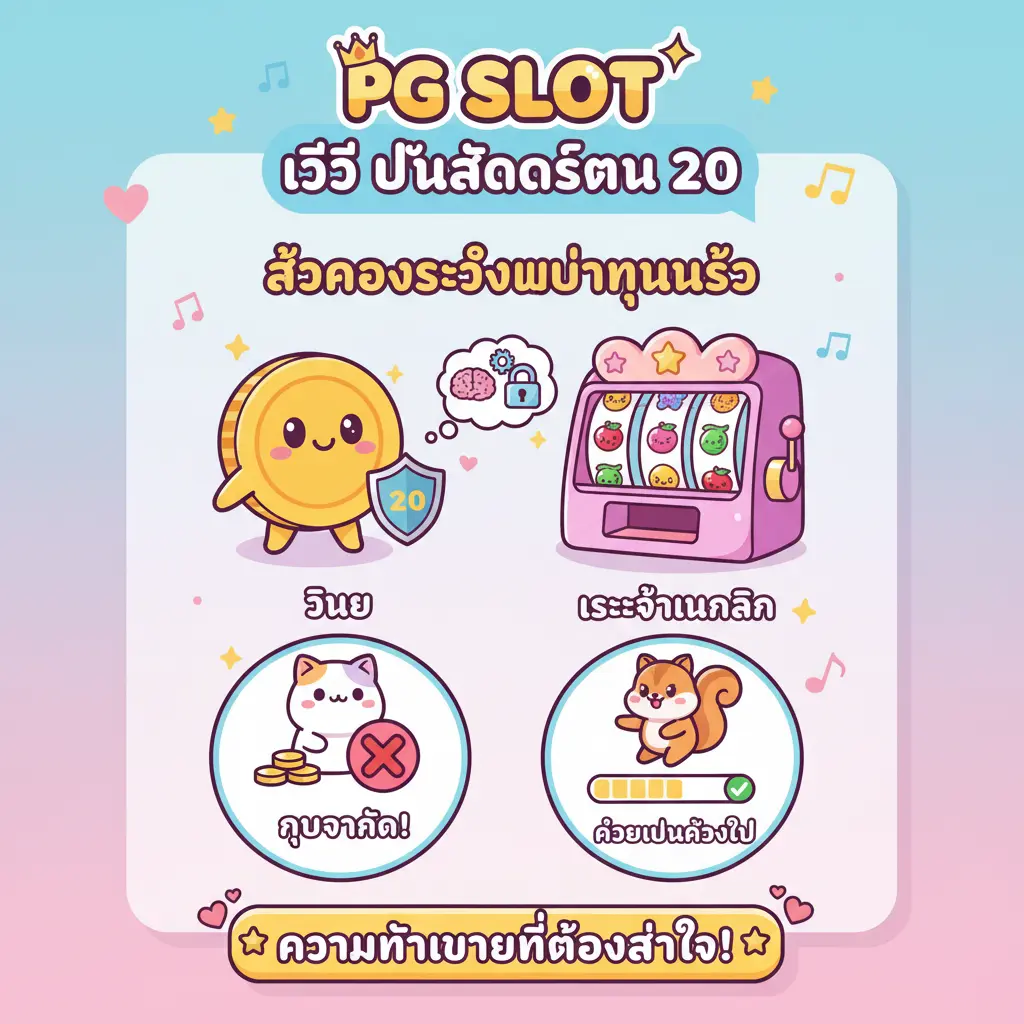 วิธี ปั่นสล็อตทุน 20 - PG SLOT