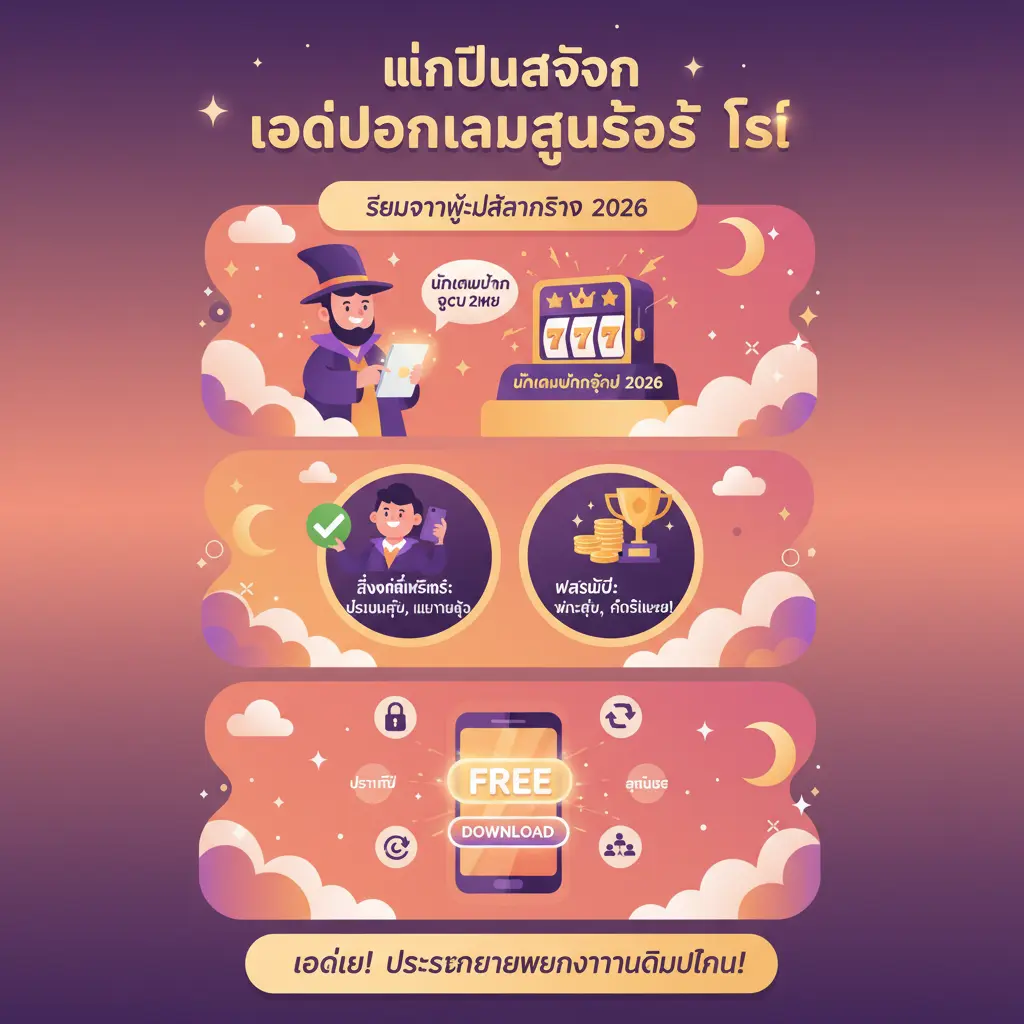 โหลดโปรแกรมสูตรสล็อต ฟรี - แอปพลิเคชัน