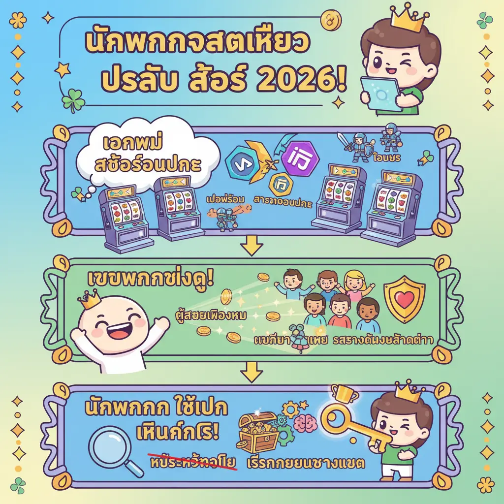 ขั้น ตอน การเล่นสล็อต - นักพนัน