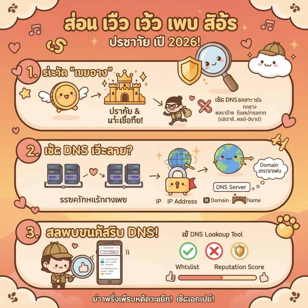 สอน วิธี เข้า เว็บ สล็อต - DNS