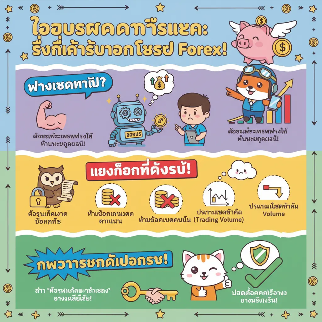 โบนัสฝากครั้งแรก - การเทรด Forex