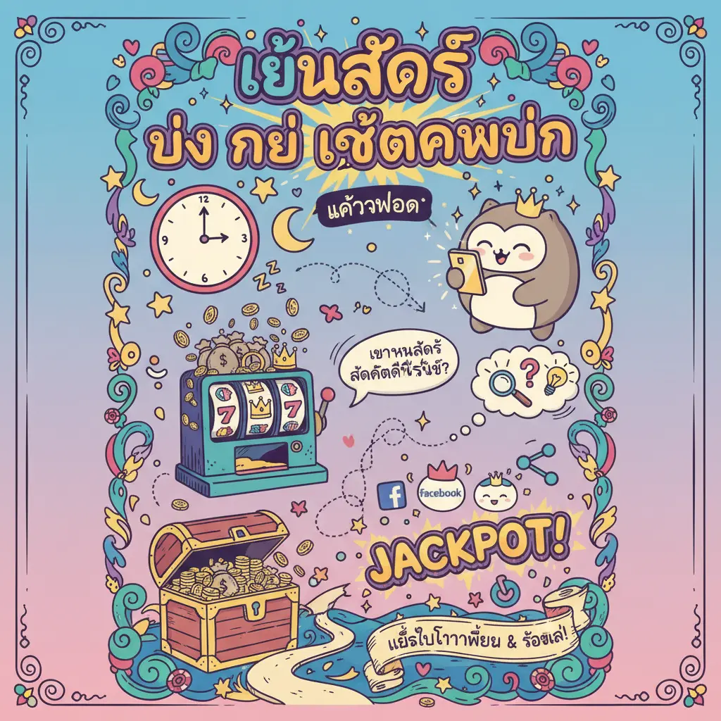 เล่นสล็อต ยัง ไง ให้แตกหมื่น - แจ็คพอต