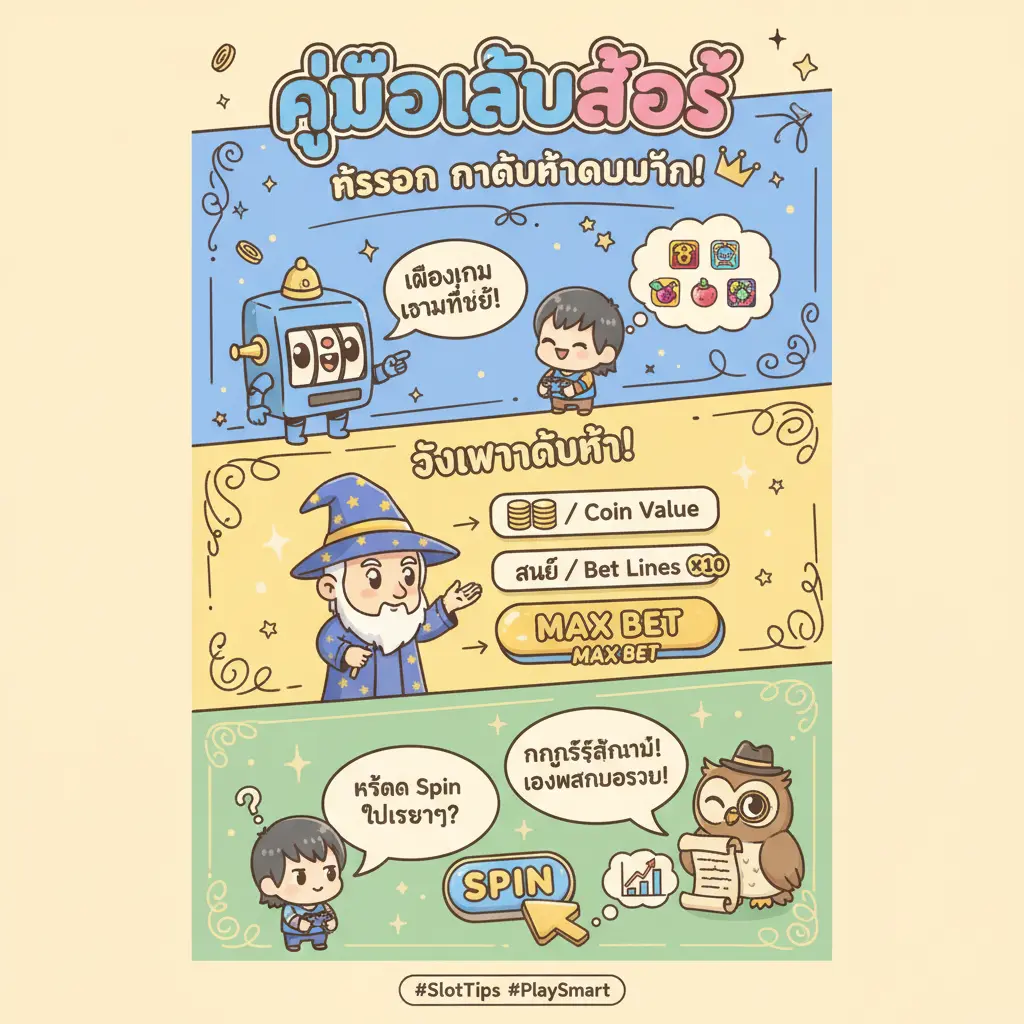 ขั้น ตอน การเล่นสล็อต - เกมสล็อต